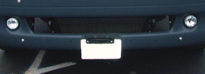 Image of a Truck with a Front Mount Transponder