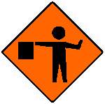 flagman sign