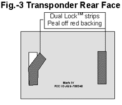 Figure 3 Transponder Rear Face