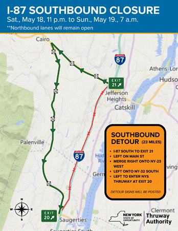 A map with a route  Description automatically generated