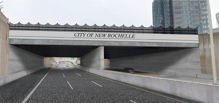 Rendering of New Rochelle Bridge