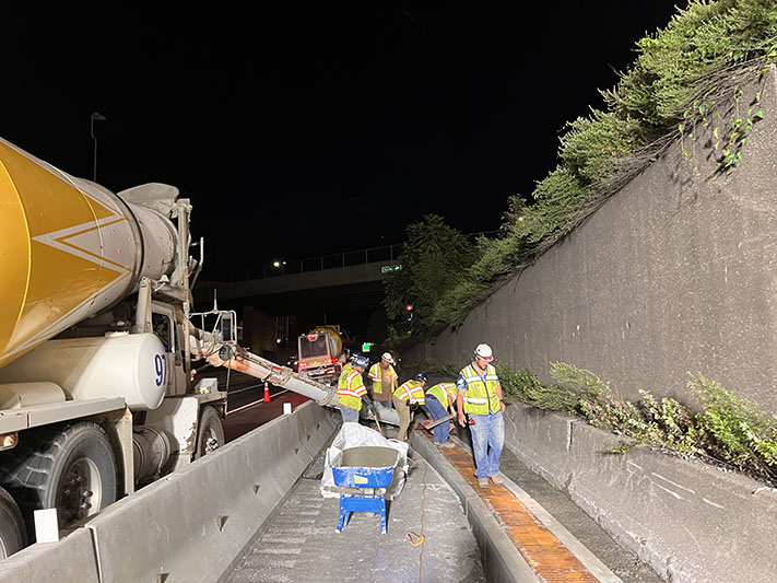 trench drain installation