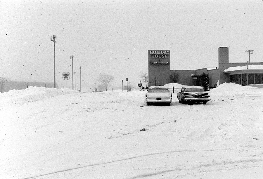 Service Area in Winter